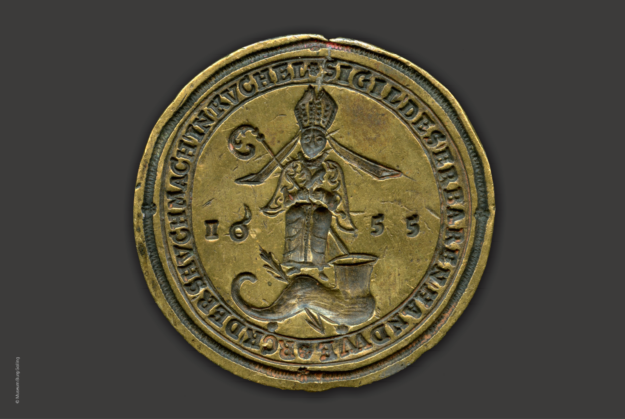 Siegel Kuchl, Münze aus Bronze