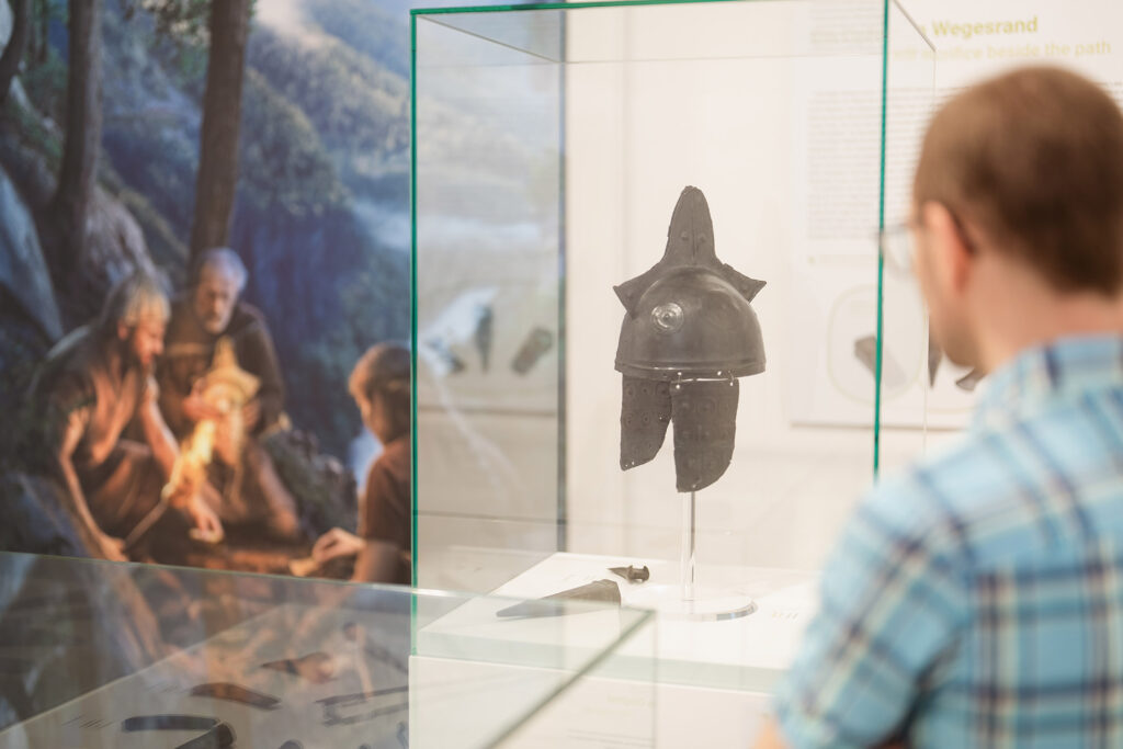Sonderausstellung Bronzezeit Museum Burg Golling Bronzekappe Sonderausstellung Museum Burg Golling