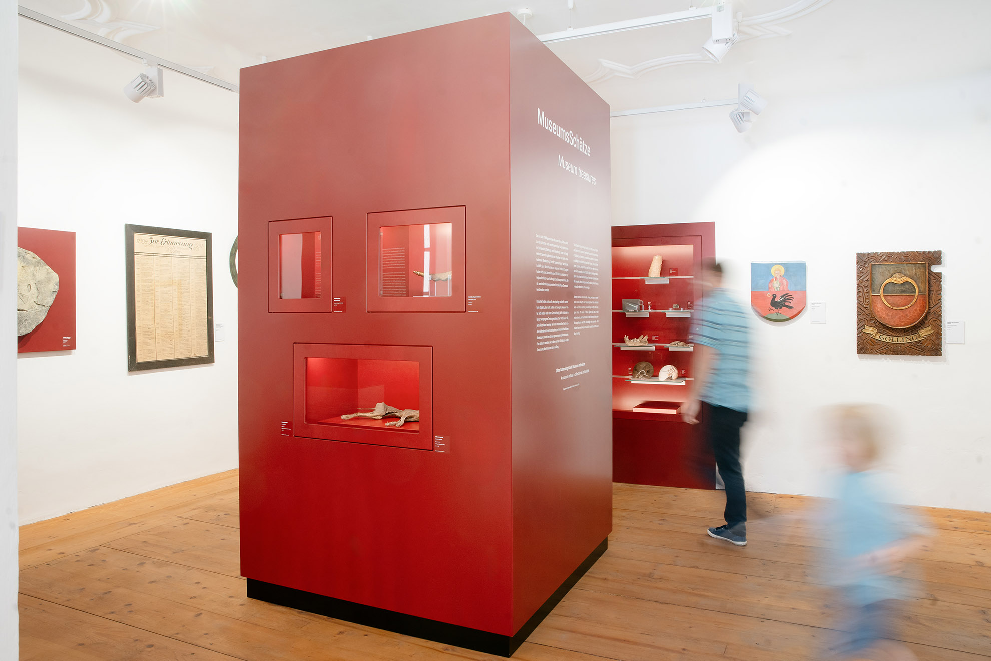 Ausstellungsraum MuseumsSchätze Museum Burg Golling
